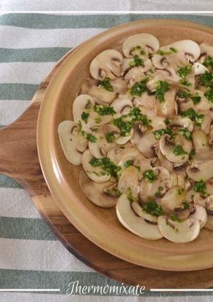 Una foto de Champiñones en vinagre con Thermomix
