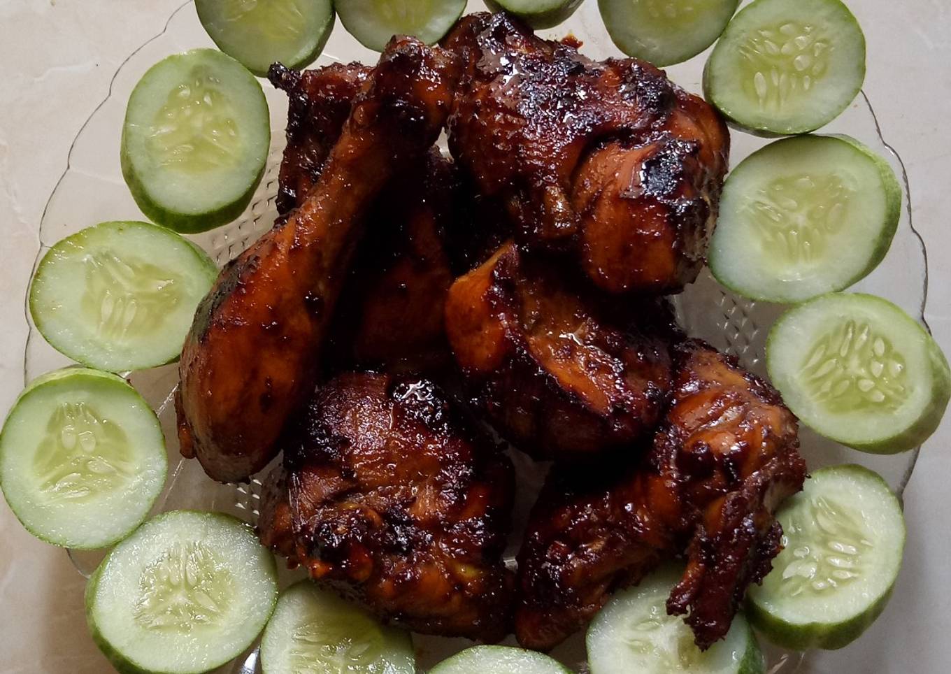 Paket ayam asin teplon