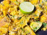 Stir fried yam