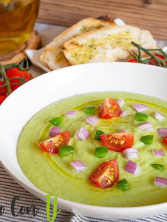Foto principal de Crema de aguacate y pepino