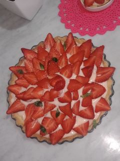 صورة لوصفة تارت بالفراولة 🍓