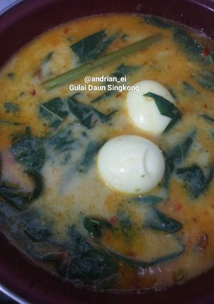 Foto resep Gulai Daun Singkong