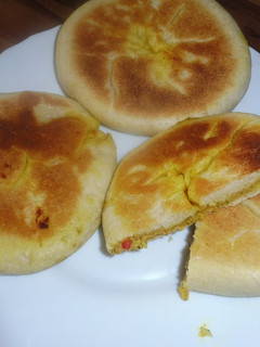 Una foto de Panes marroquíes rellenos