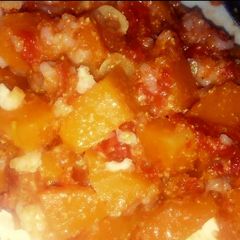 Sour Butternut, Yoghurt, and Tomato Curry A picture of Sour Butternut, Yoghurt, and Tomato Curry.