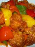 Sweet and Sour Bell Peppers with Pork