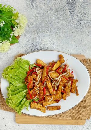 Foto resep 613. Oseng Tahu Tempe