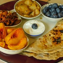 A picture of Multi grain Chapati.