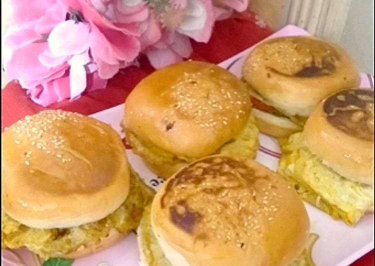 Steps to Make Super Quick Homemade Shami kabab burgers