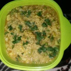 A picture of Vegetable maggi.