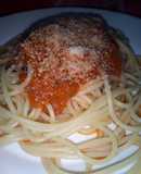 Pasta con salsa de jitomate