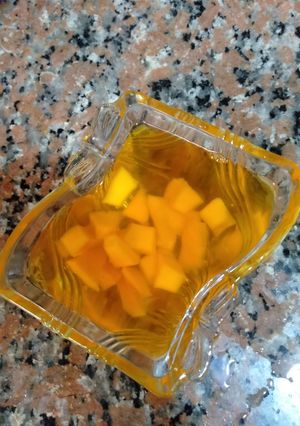 صورة لوصفة جيلي بالمنجا