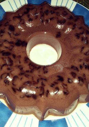 Foto resep Puding Coklat Hitam Manis