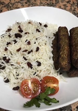 صورة لوصفة كباب بالزرشك