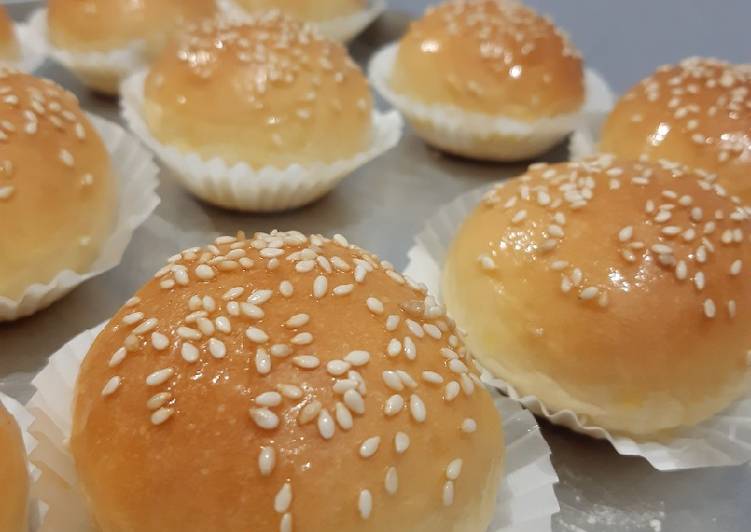 Resep Burger buns homemade, Lezat