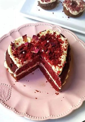 Una foto de Red velvet. Súper fácil