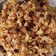Mixed veg biryani A picture of Mixed veg biryani.