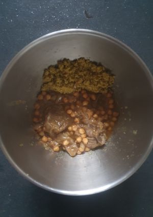 A picture of Lamb Chickpea Curry and Couscous.