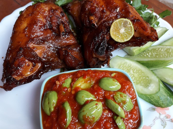 Cara Bikin Ayam Panggang &amp;amp; Sambel Pete Bunda Pasti Bisa