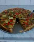 Tarta multicolor