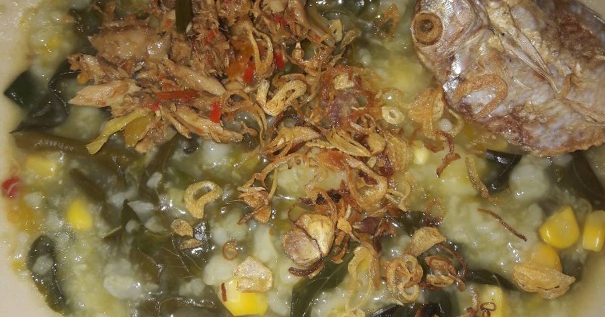  Resep  Bubur  manado  dan sambal cakalang yummy 