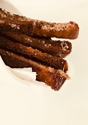 A picture of Cinnamon Sugar Bread Sticks.