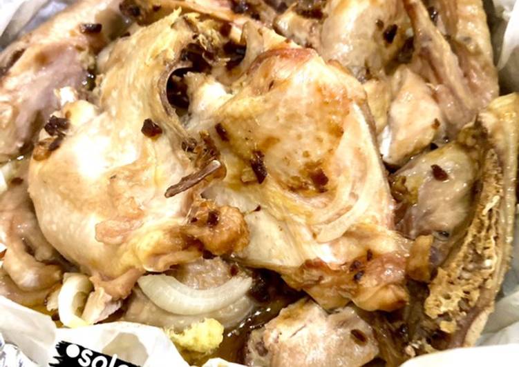 Resep Ayam Garam Hakka Salted Chicken Yang Renyah