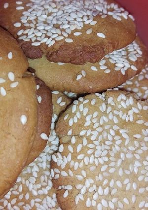 Φωτογραφία της συνταγής Μπισκότα με μέλι και ταχίνι!!!