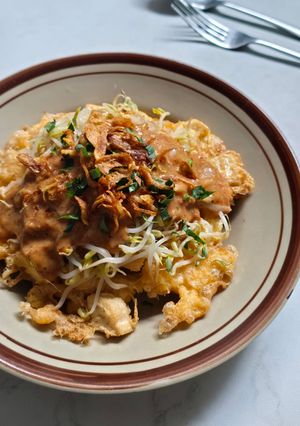 Foto resep Pecel Tahu Telur