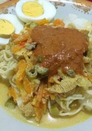 Foto resep Lontong sayur ala pekanbaru