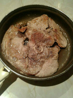 A picture of Simply fried pork chops.