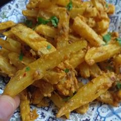 A picture of Three Spices potato fries.