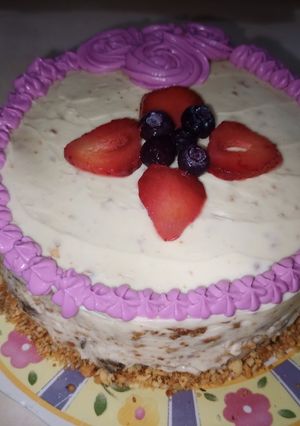 Una foto de Pastel relleno de nuez
