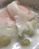 บัวลอยเผือกและหรือบัวลอยมันหวานไข่หวาน