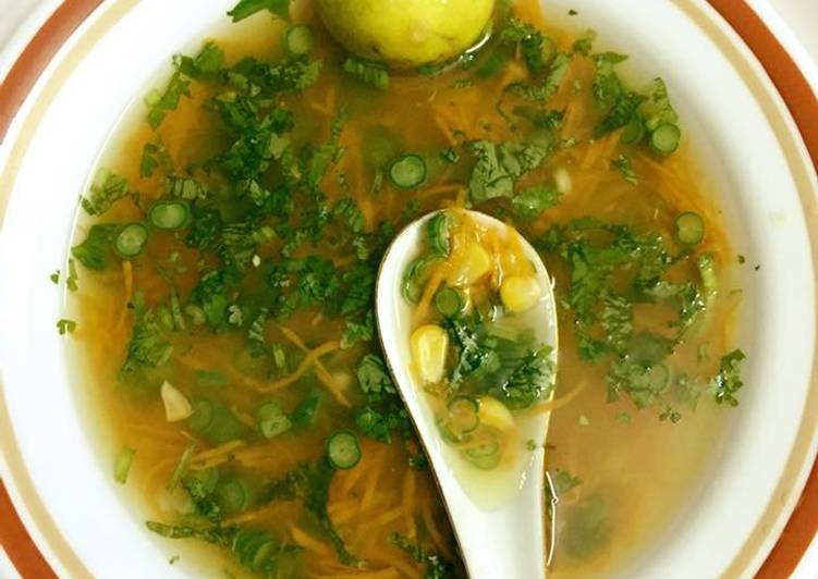 The BEST of Coriander Lemon Soup