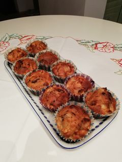 Almás joghurtos muffin recept fotója