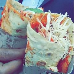 A picture of Paneer kathi roll.