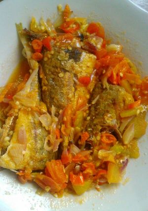 Foto resep Ikan Kembung Tumis Pedas