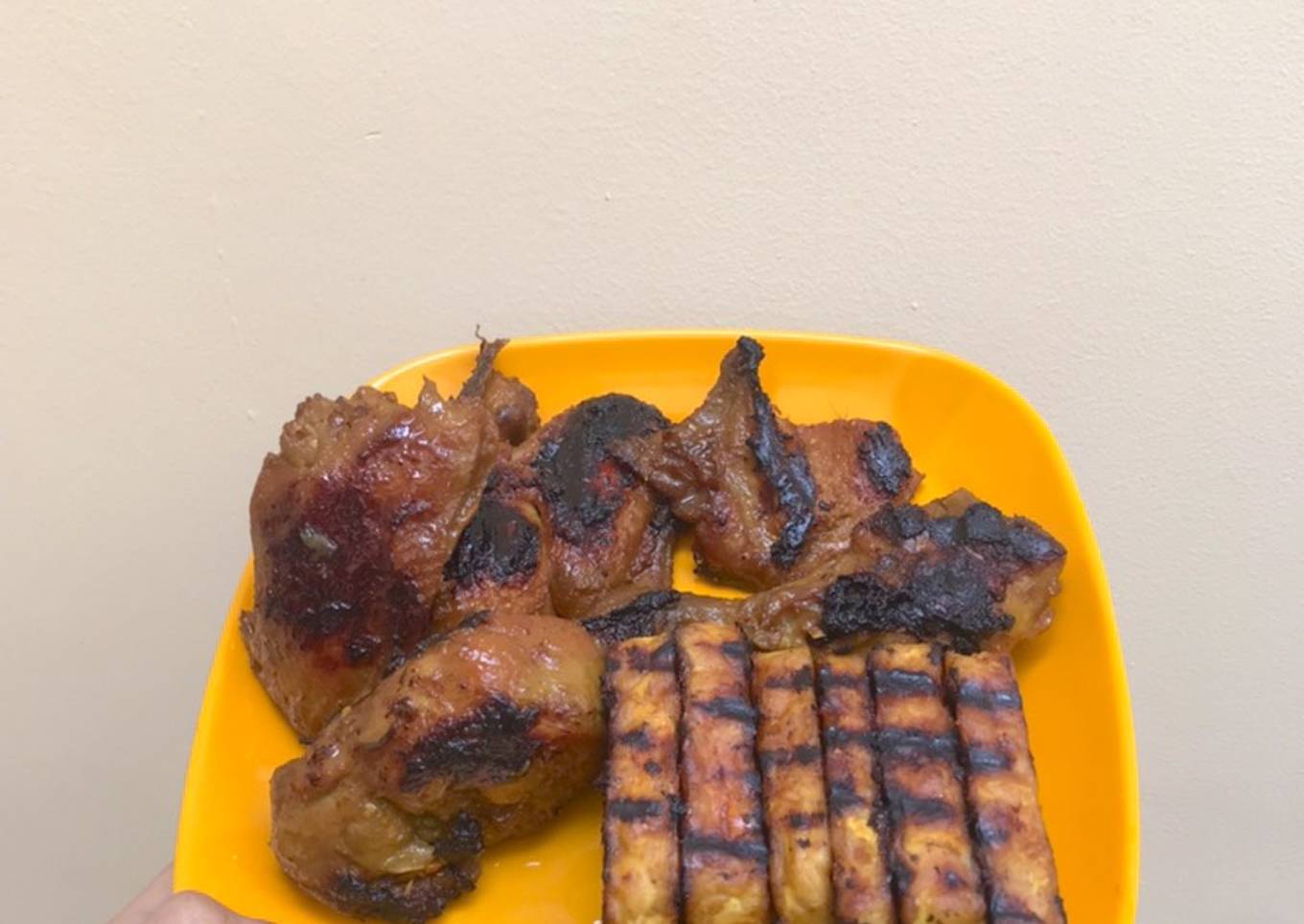 #9 Ayam bakar dengan bumbu ringan