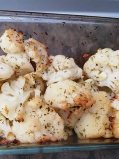 Una foto de Coliflor al horno