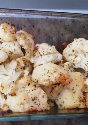 Una foto de Coliflor al horno