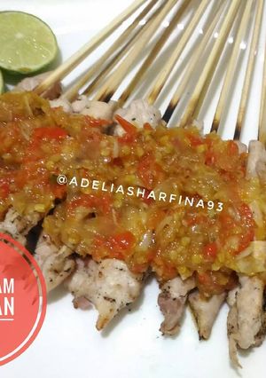 Foto resep Sate Ayam Taichan Pedas Mantap