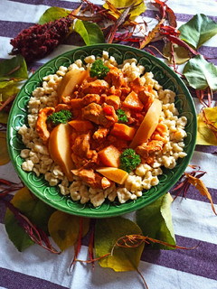 Birsalmás, tejfölös, pulykamell tokány recept fotója