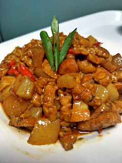 Foto resep Tumis kikil tempe