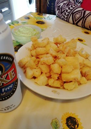 Una foto de Mandioca frita