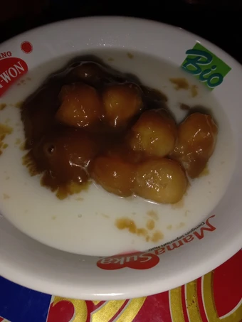 Langkah Mudah untuk Membuat Resep Bubur sumsum Candil ketan yang Lezat Sekali Anti Ribet, Mantap