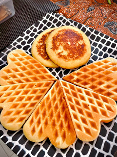 Foto resep Pancake dan waffle simpel dan enak