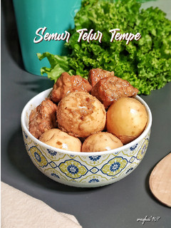 Foto resep Semur telur tempe