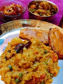 ভোগের খিচুড়ি(Bhoger khichuri recipe in Bengali) রেসিপির প্রধান ছবি