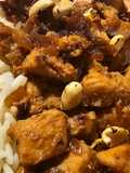 Pollo agridulce con jengibre y albahaca #sinsal
