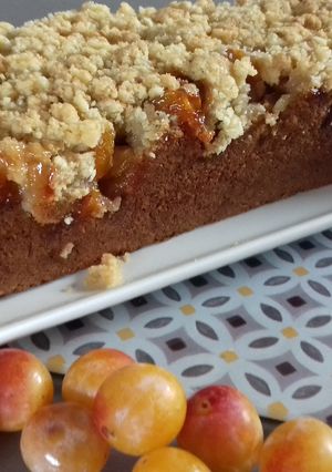 Une photo de Crumbcake aux mirabelles